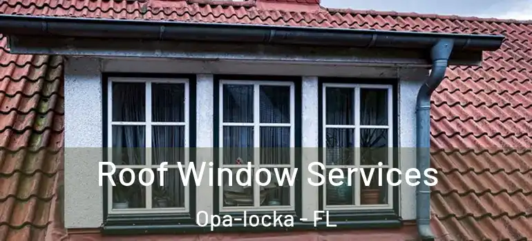 Roof Window Services Opa-locka - FL