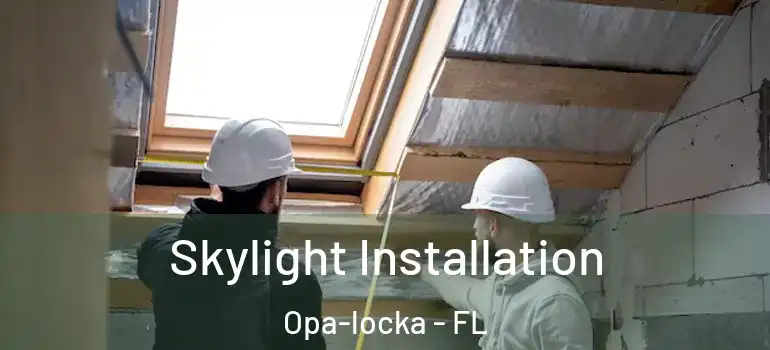  Skylight Installation Opa-locka - FL