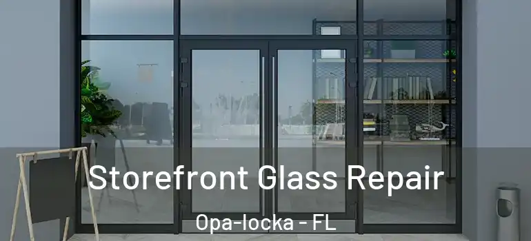  Storefront Glass Repair Opa-locka - FL